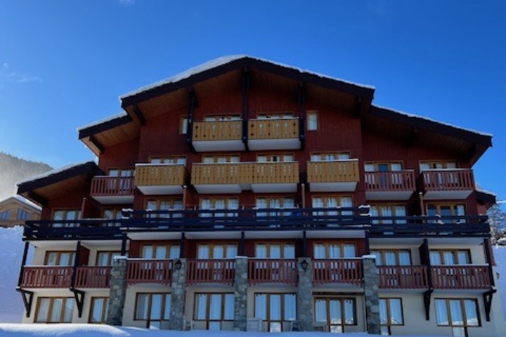 The back of the Le Boulier block of flats