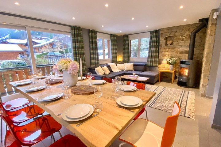 Open Plan Lounge Dining Room