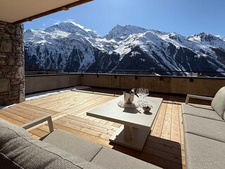 Beautiful corner balcony with stunning views